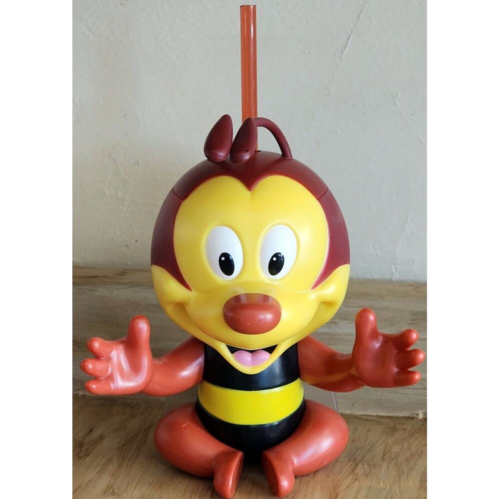 Disney EPCOT Flower & Garden Festival Spike The Bee Sipper Souvenir Cup Adorable